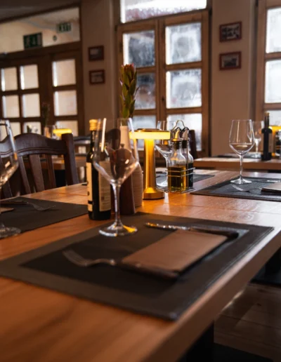 Lake Bled house - restaurant