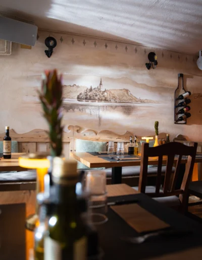 Lake Bled house - restaurant