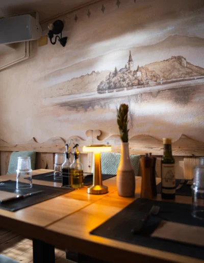 Lake Bled house - restaurant